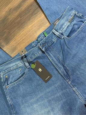 G-Star Women’s Type 89 Loose Blue Boyfriend Jeans